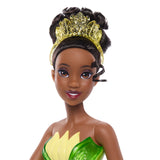 Tiana Poupée 29 cm, Mattel Poupée Disney Princesses habillage et accessoires HLW04