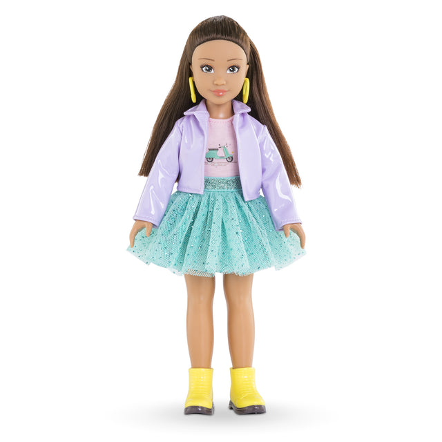 Poupée Mannequin - COROLLE - Luna Fashion Week Paris - 28 cm - 4 accessoires - Senteur vanille - Des 4 ans