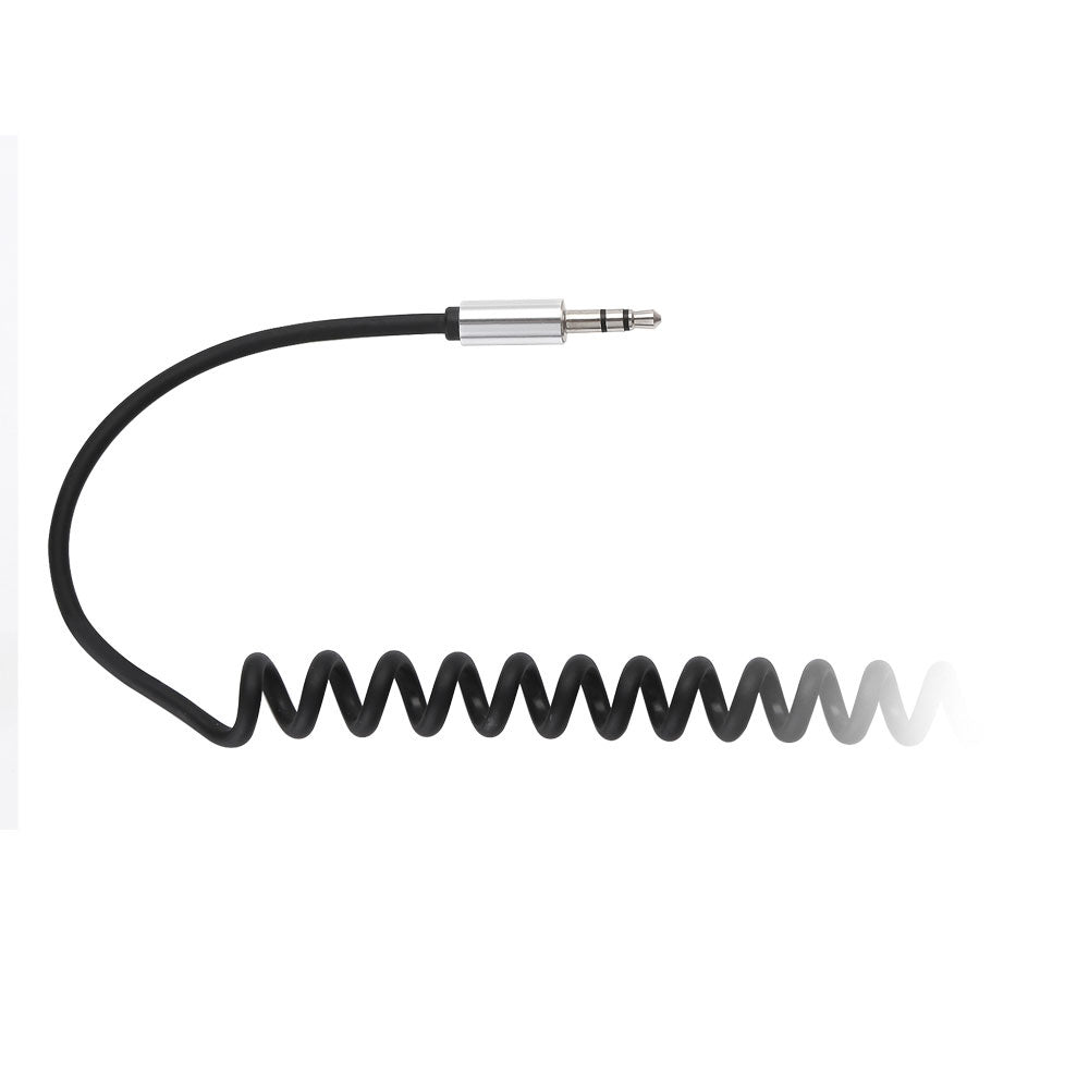 C ble Jack m le/m le 3.5mm noir torsadé - 2m