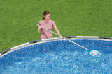 Kit de nettoyage piscine jusqu'a 3,96m - Bestway - Aquaclear - épuisette et tete d'aspirateur