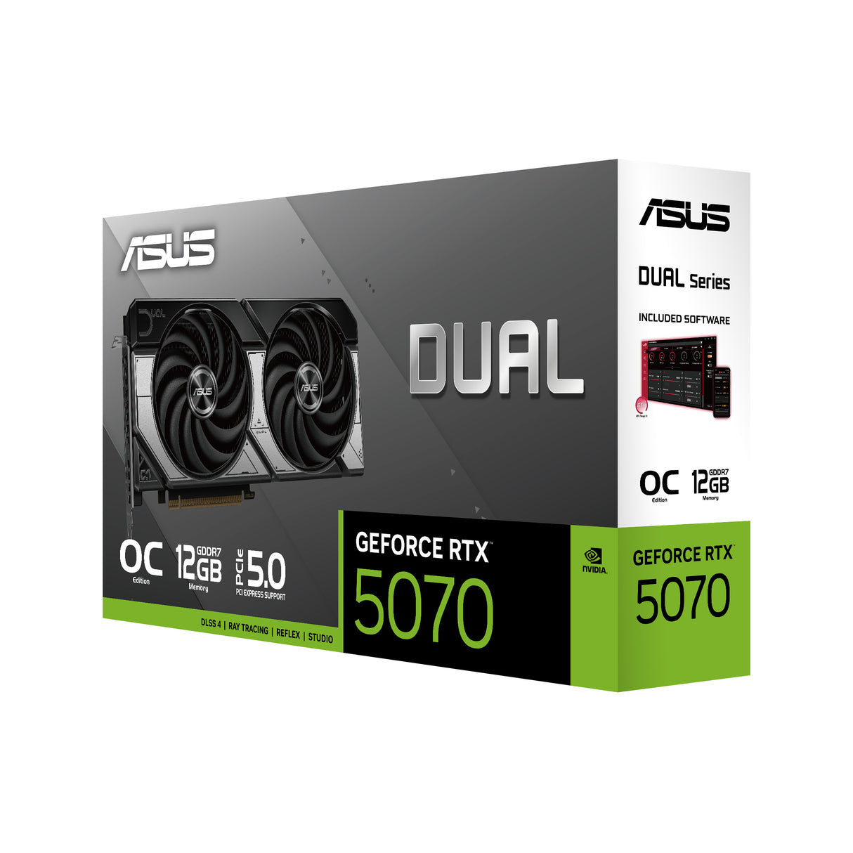 Carte Graphique Asus GeForce RTX 5070 Dual OC