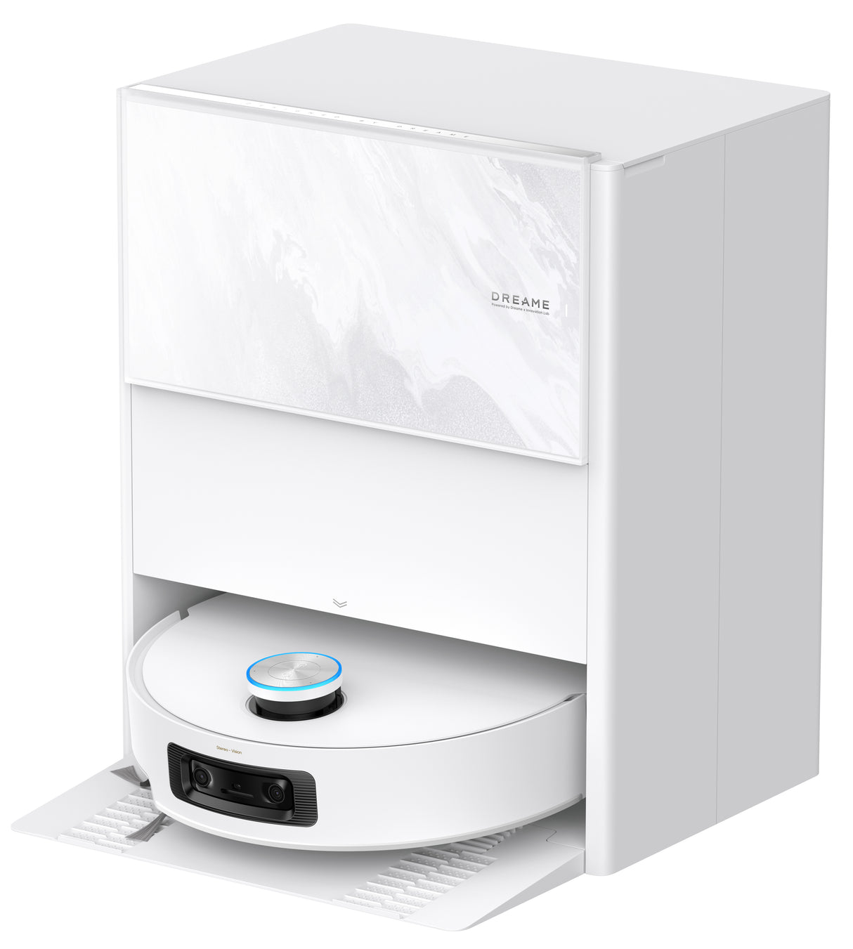 DREAME Aqua 10 Ultra Track Complete - Aspirateur Robot Laveur - Lavage 45 °C - Obstacles 6 cm - Nettoyage Auto de la Serpilliere