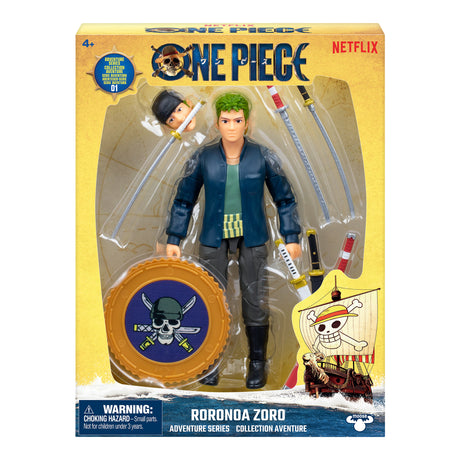Figurine articulée - ONE PIECE - Zoro - 15 cm - Des 4 ans