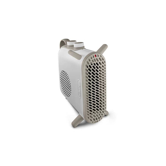 Radiateur soufflant - DELONGHI - Métal - 2000 W max - Position verticale et horizontale - Silencieux (43 dB)