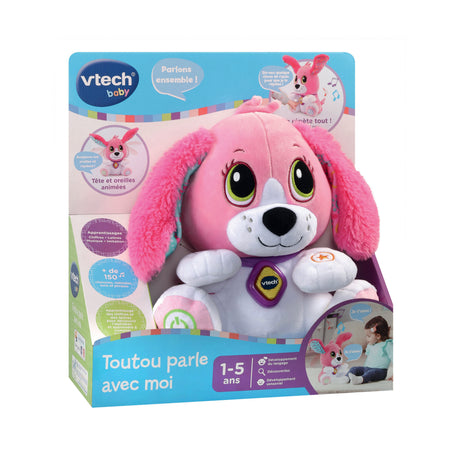 VTECH BABY - Toutou parle avec moi - Rose