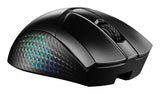 Souris sans fil Gamer MSI Clutch GM51 Lightweight RGB (Noir)