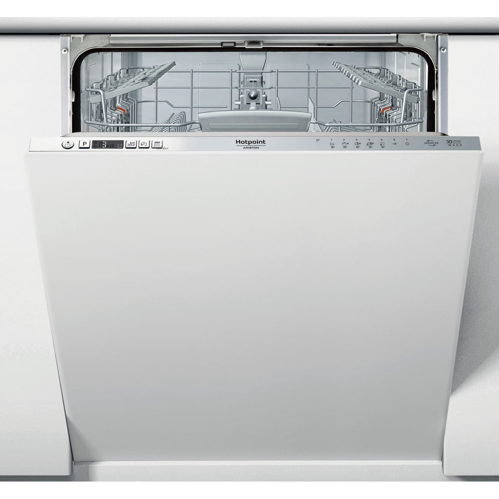 Lave-vaisselle tout encastrable HOTPOINT HI5030W - 14 couverts - Induction - 43dB