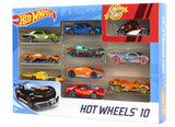 Hot Wheels - Coffret De 10 Véhicules - Coffret Petites Voitures - 3 ans et + 54886