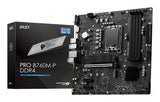 Carte Mère MSI Pro B760M-P DDR4 (Intel LGA 1700) Micro ATX
