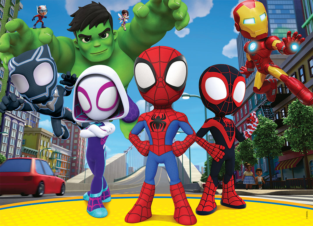 Puzzle Spidey et ses amis 45 pieces - Dessins animés et BD - NATHAN - A partir de 5 ans