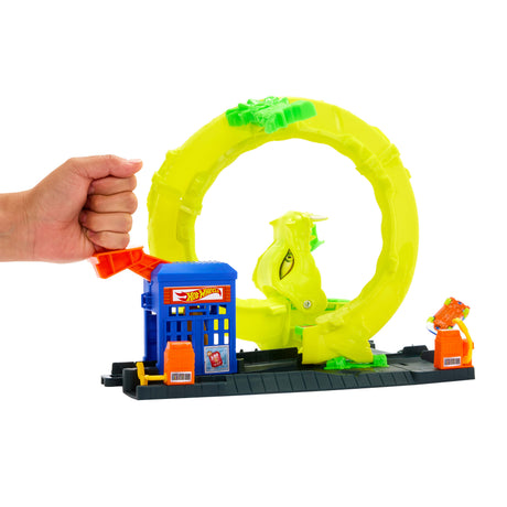 Hot Wheels - Coffret Looping Serpent avec voiture en métal moulé - Hot Wheels - JBM63