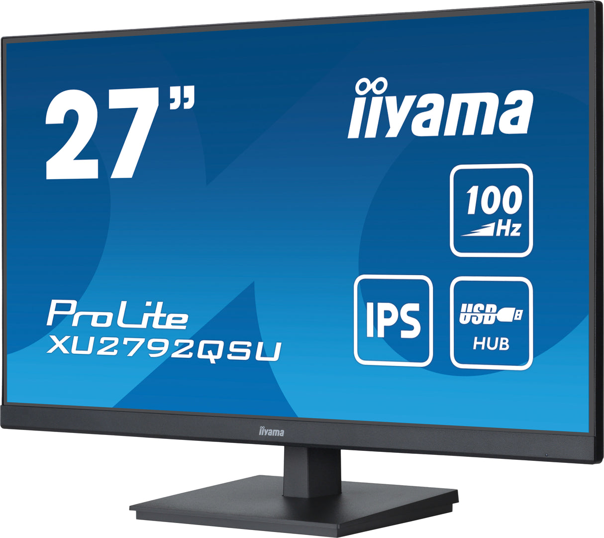 Ecran 27" Iiyama ProLite XU2792QSU-B6 Quad HD (Noir) 100Hz