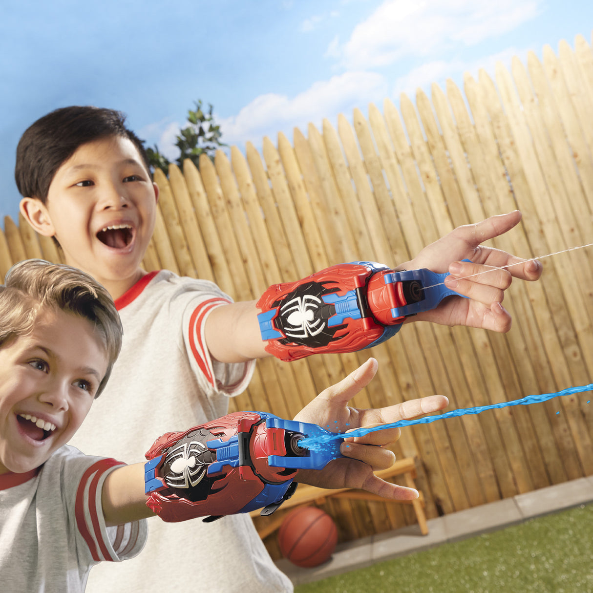 Lance-toile ultime Spider-Man blaster 2-en-1, jouet de déguisement Spider-Man, des 5 ans, Marvel Spider-Man Real Webs