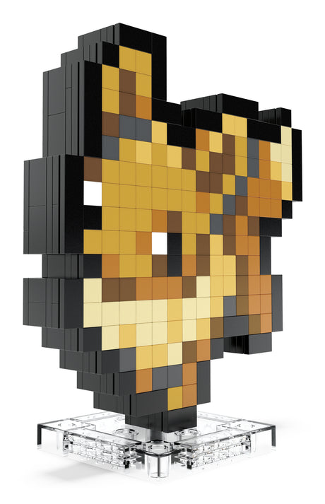 Mega-Pokémon-évoli-Coffret De Construction Rétro Pixel Art 323 Pieces - MEGA Pokémon - HTH78
