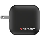 Chargeur secteur Verbatim Mini GaN 1x USB-A + 2x USB-C 70W (Noir)