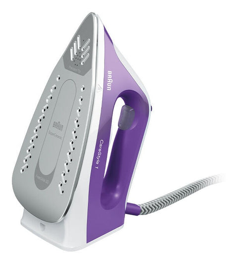 Centrale vapeur CareStyle 1 - BRAUN - IS1014VI - 6 bar - 1,5 L - Violet / Blanc