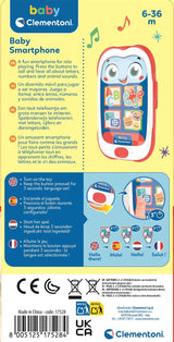 Le smartphone de Bébé parlant CLEMENTONI
