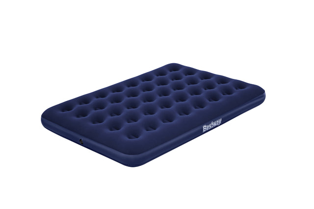 Matelas gonflable camping - BESTWAY - 2 places - 191x137x22 cm avec pompe électrique externe Powertouch