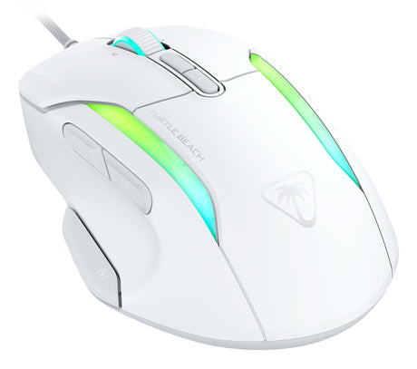 Souris gaming filaire - Turtle Beach Kone™ II - Ultra légere - Blanc, 26 000 DPI, 23 fonctions personnalisables