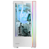 Boitier Grand Tour E-ATX Mars Gaming MC-Ult avec panneaux vitrés (Blanc)