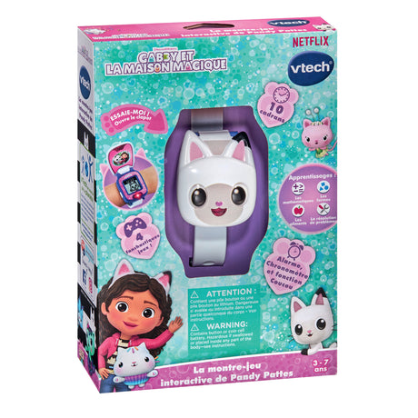 VTECH GABBY ET LA MAISON MAGIQUE - MONTRE-JEU INTERACTIVE DE PANDY PATTES