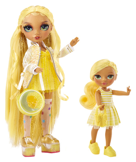 Rainbow High Littles - Poupée 15cm + animal de compagnie - Jaune - Des 4ans