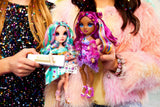 Rainbow High - Poupée Mannequin Be Dazzling - Noemie Violette - 28 cm - Pierres précieuses scintillantes et accessoires inclus