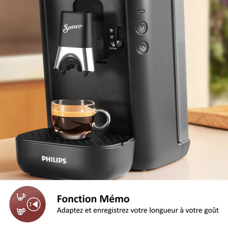 Cafetiere a dosette - PHILIPS - SENSEO - CSA260/51 - Maestro - Gris cachemire