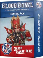 Blood Bowl - Seconde Saison : Deck de Cartes Team Nains du Chaos