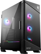 Boitier Moyen Tour E-ATX MSI MPG Velox 100R RGB avec panneaux vitrés (Noir)