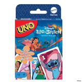 Mattel Games - Disney UNO Lilo et Stitch-Jeu de cartes pour les enfants et la famille JCC10