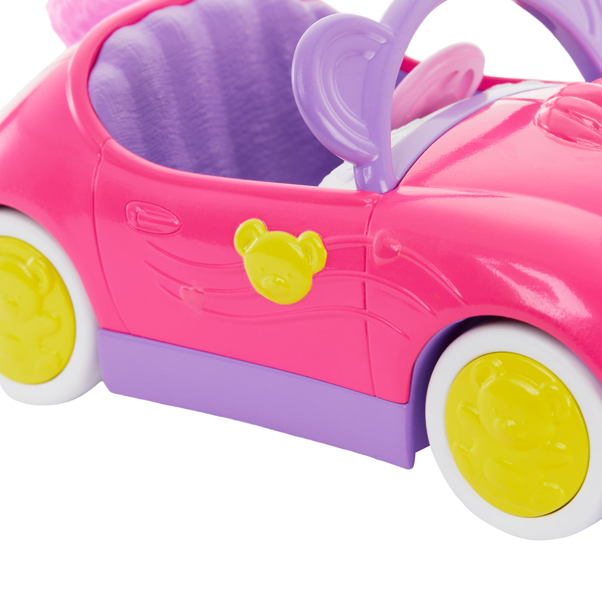 Poupée - HXN05 - Chelsea multicolore - Cabriolet ours en peluche - Lot 3 pieces