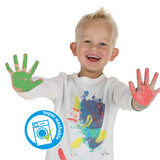 Kit peinture au doigt - SES CREATIVE - My First - Animaux - Arts créatif pour bébé - 10 pages - Peinture lavable - 1+