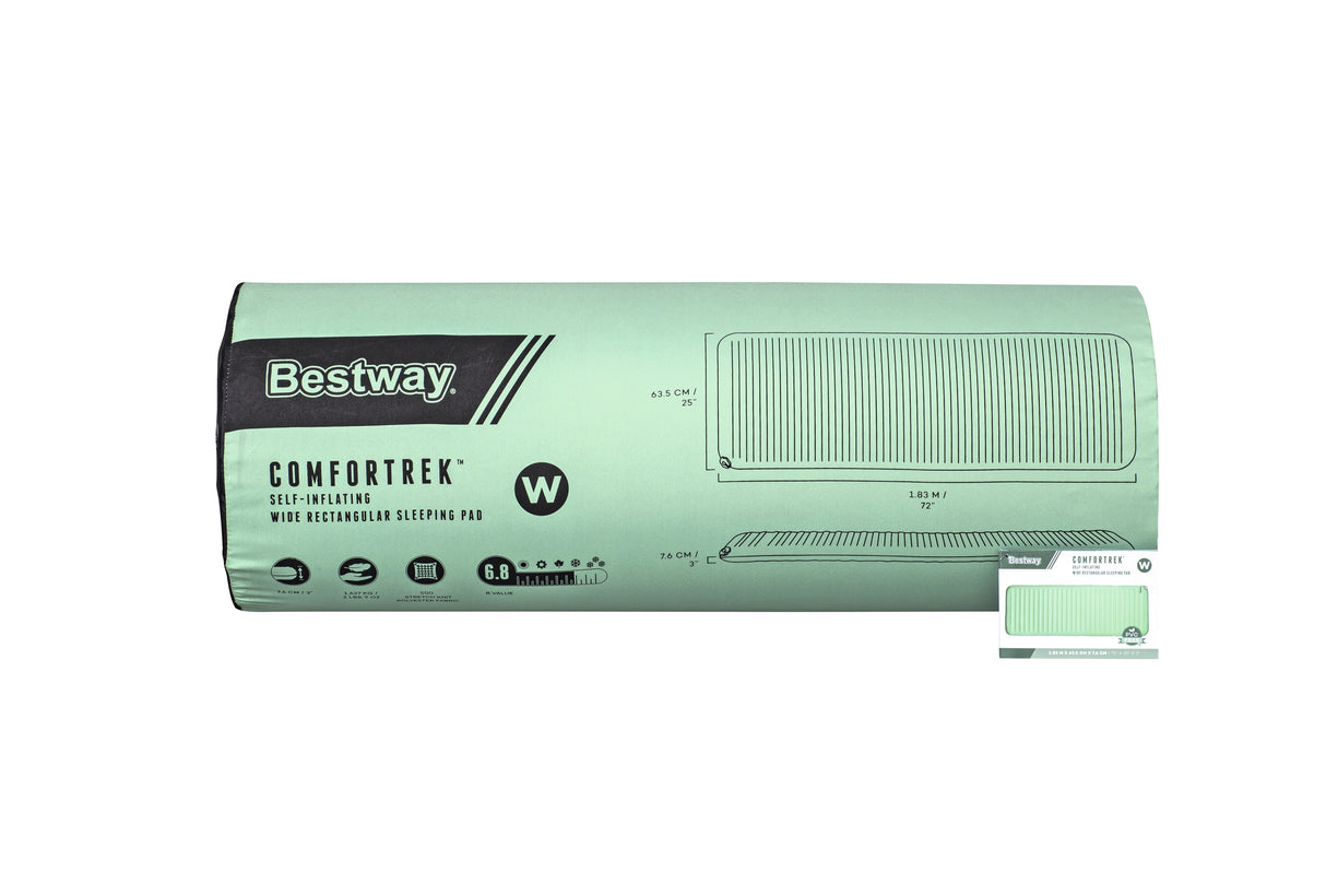 BESTWAY Bestway Matelas autogonflant 183 x 63.5 x 7.6 cm ComforTrek