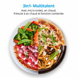 Four micro onde MEDION MD 11499 - Fonction friture a air chaud