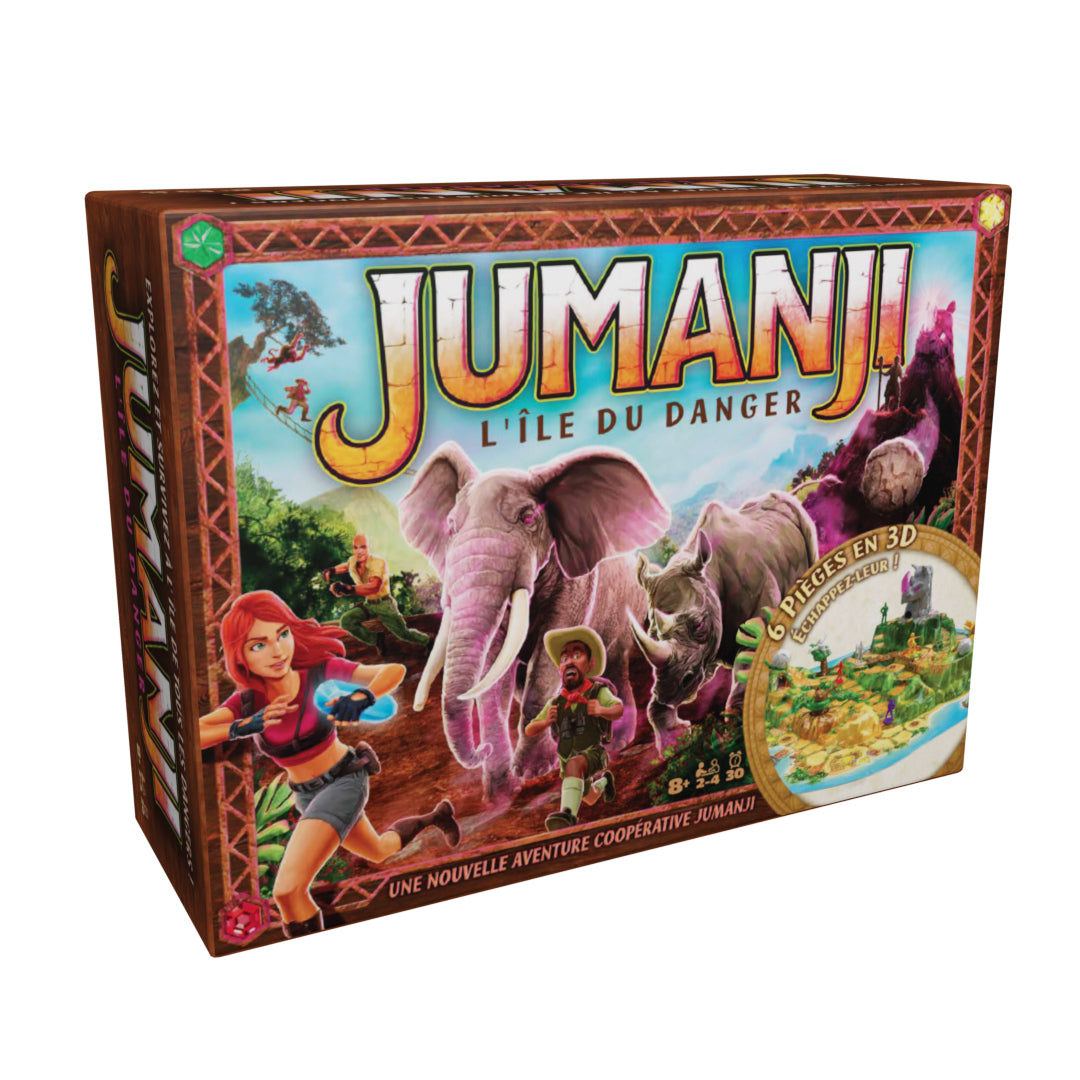 SPIN MASTER JEU JUMANJI L'Ile du Danger (plateau 3D)