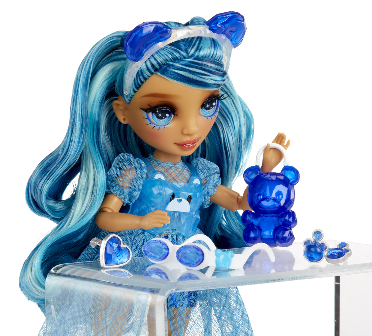 Rainbow High Cristal Poupée Mannequin 27 cm - Skyler