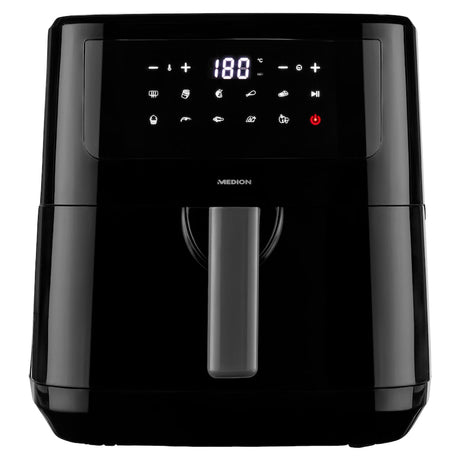 Friteuse a Air Chaud - MEDION - 50072999 - 2150 W - Ecran tactile - 9 programmes - Noir
