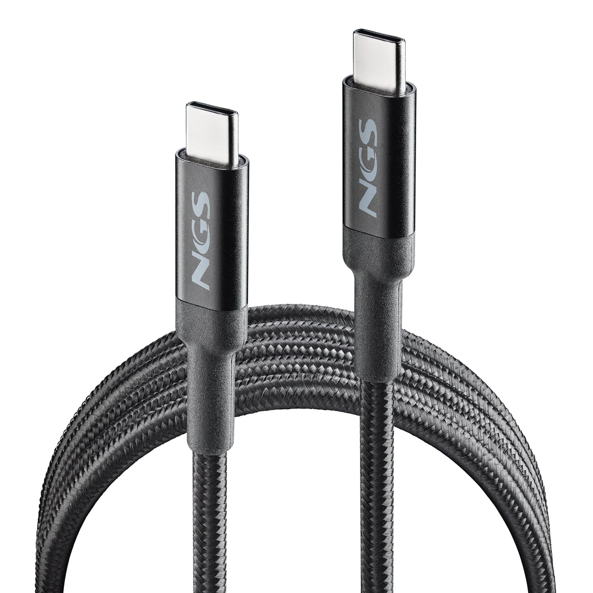 Cable NGS Knot USB-C M/M 2m 100W (Noir)