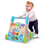 VTECH SUPER TROTTEUR NATURE INTERACTIF (JOUET AVEC PARTIE BOIS CERTIFIE FSC)