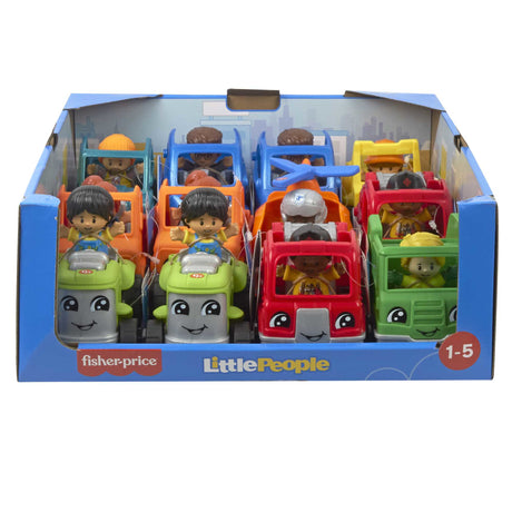 Fisher-Price - Véhicules Little People avec figurine - Modele aléatoire - HPX84 - Des 12 mois
