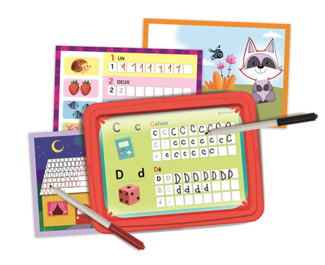 Jeu d'écriture pour enfants - Clementoni - Mon atelier d'écriture - Alphabet et pré-écriture