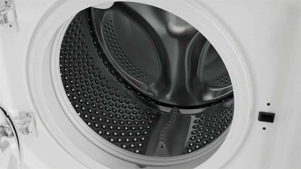 Lave-linge séchant encastrable INDESIT - BIWDIL861485EU - 8 / 6 kg - Induction - L60cm - 1400 trs/min - Blanc