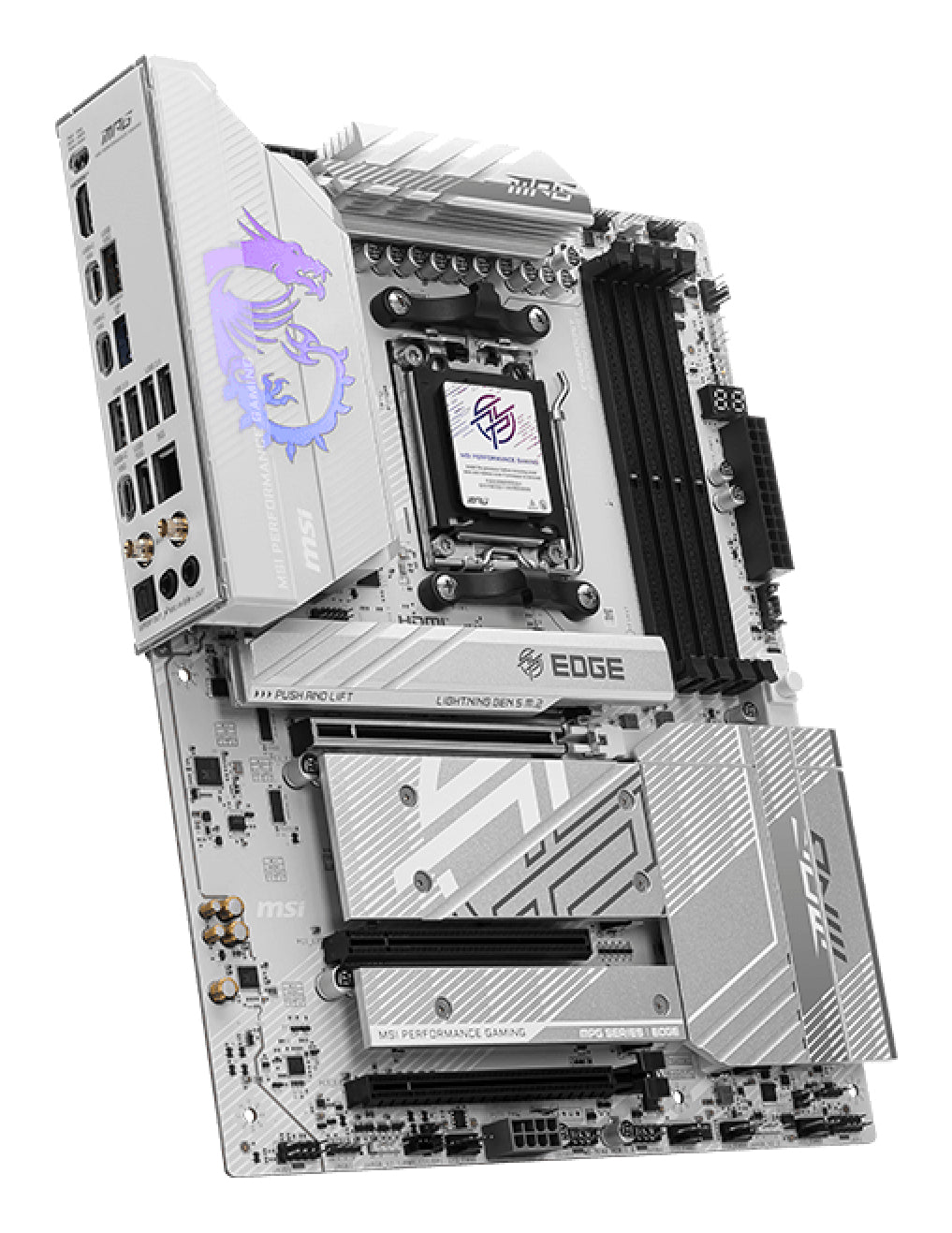Carte mere - MSI - MPG B850 EDGE TI WIFI - AM5 - DDR5 - Wi-Fi 7