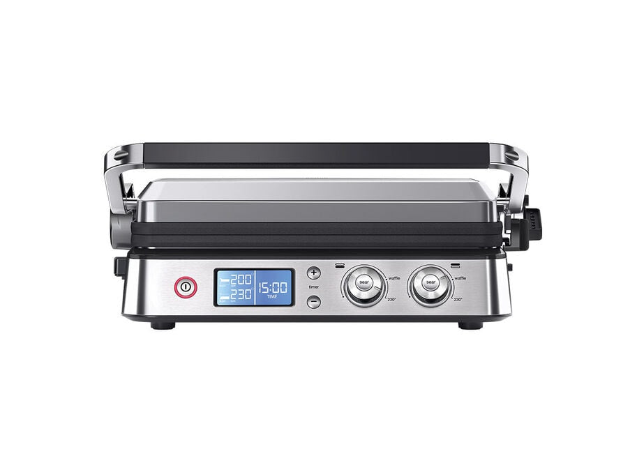 Grill multifonctions - BRAUN - Multi Pro 9 - 2000 W - 3 positions de chauffe - Noir / Acier