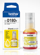 Cartouche d'encre Brother BTD180Y (Jaune)