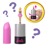 BARBIE Coffret Mini BarbieLand 6 rouge a levres avec mini poupées - JBD26