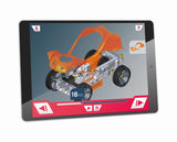 CLEMENTONI - Véhicules et machines - 50 constructions - Manuel illustré et application pour visualisation 3D - Fabriqué en Italie