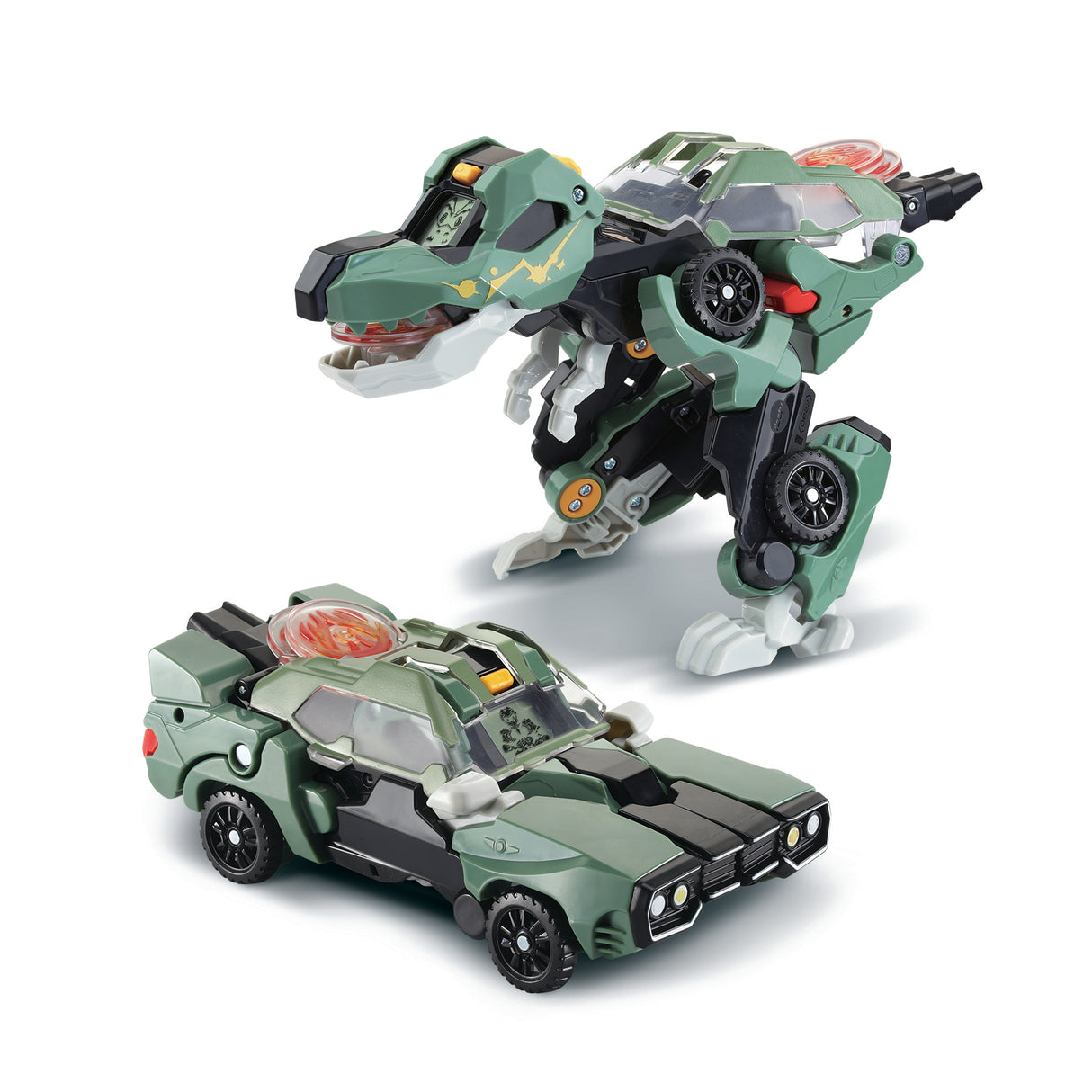 VTECH - Switch & Go Dinos Lanceur - Tyram, Super T-Rex Lance Flammes