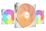 Lot de 3 Ventilateurs de boitier be quiet! Light Wings LX High Speed RGB - 14cm (Blanc)